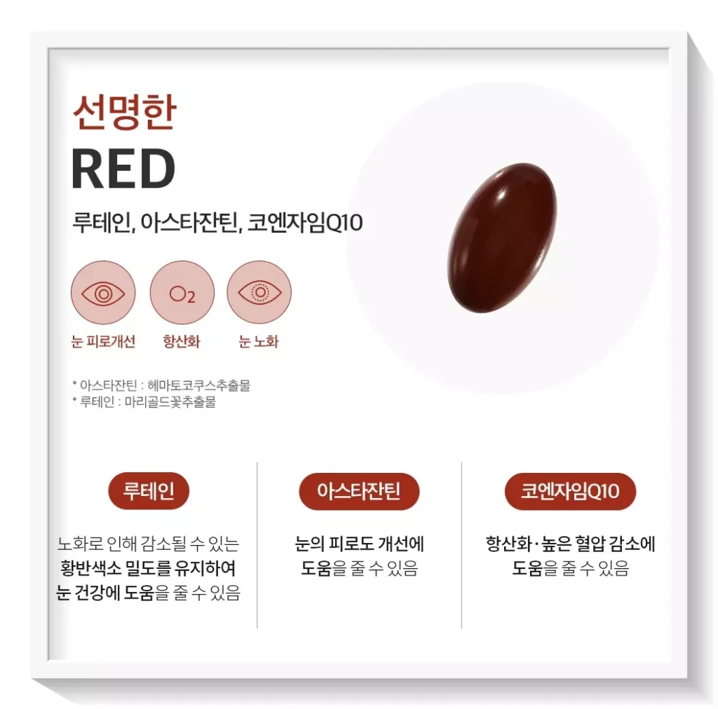 리포데이 올인원 맨즈팩 성분 및 효과 붉은색 알약